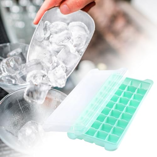 Bandeja para Hielo Plástica con Tapa 36 Cubos miniatura 5