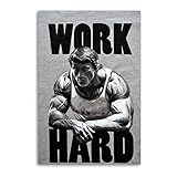 BSQ Arnold Poster Schwarzenegger Poster Decorative Painting Canvas Wall Art Living Room Posters Bedroom Painting 12x18inch(30x45cm)