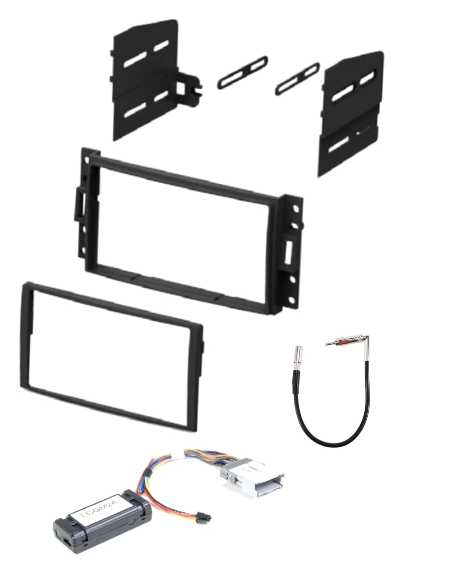 Kit d'installation stéréo double DIN pour Chevrolet Corvette 2005-2013 avec interface Bose