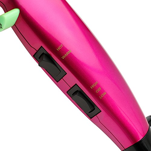 Bed Head Hot Head 875W Hair Dryer For Massive Shine, Pink #TOP2