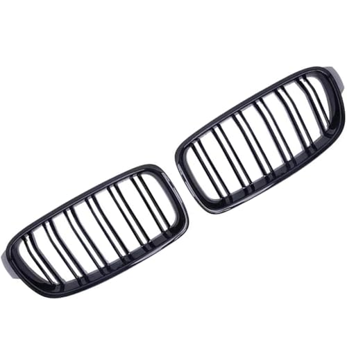 Calandre avant pour BMW à double lamelles pour le remplacement de grille de voiture