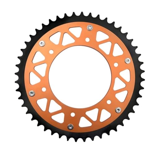 Pignon arrière moto 48T bi-matière acier aluminium haute résistance pour CRF250L
