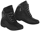 Hive Moto Leather Motorcycle Shoes with Rubber Sole...