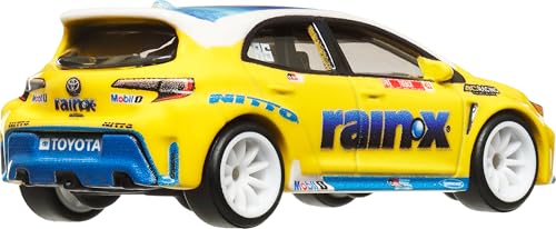 Hot Wheels Premium Car Culture Collectible Toy Car, 1:64 Scale Die-Cast Toyota Corolla GR, Slide Street Vehicle with Real Riders Tires - image 5