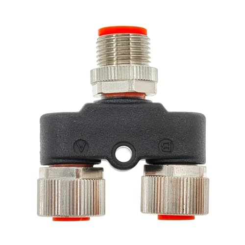 Connecteur capteur M12 4 broches 5 broches Code A en Y