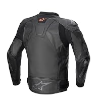 Alpinestars GP Plus V4 Motorrad Lederjacke (Black,54) – Ansicht 2