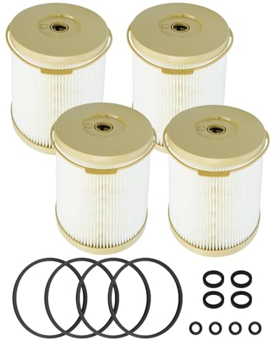 2040N-30 4PCS 30 Micron Fuel Filter Element, Replacement Cartridge for Fuel System