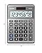 Casio MS-80B Standard Function Desktop Calculator Silver