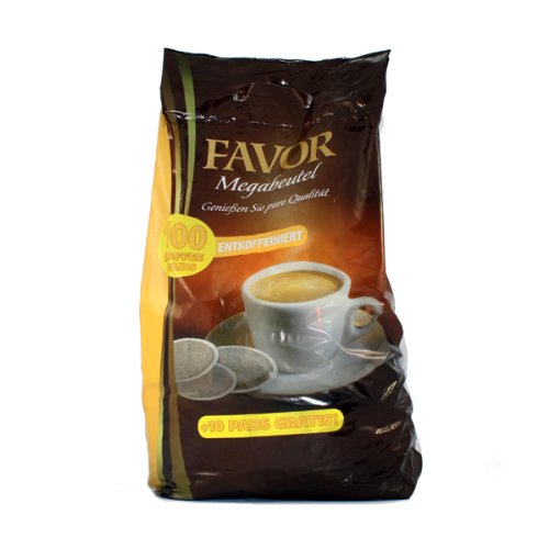 Favor Entkoffeiniert KaffeePads Megabeutel 8x100 Stuck