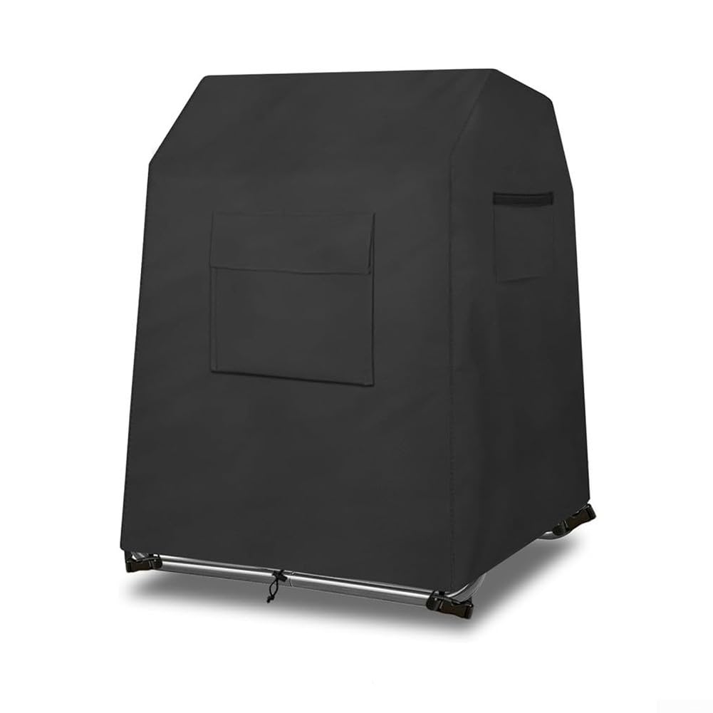 Compost Bin Weather Shield Cover - Made from Tested Oxford Fabric to Withstand Rain Wind and UV Exposure in Residential Landscapes (210D)