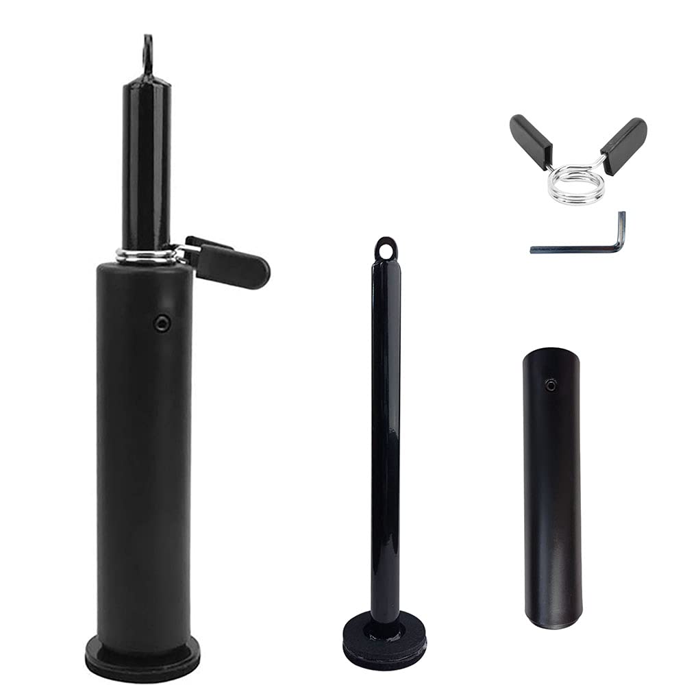 KORIKAHMFitness Loading Pin for LAT Pulldown Cable Pulley System, Cable Machine Attachment Weight Pin fit 1 Inch and 2 Inch Olympic Plate for Strength Training