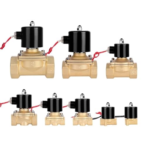 Électrovanne laiton 3/4 normalement fermée vanne commutation eau - 2