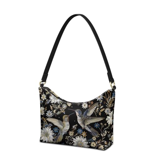 Image of Handbag for Women Leather Underam Shoulder Bag with Zipper Fashion Work Purse Waterproof Travel Wallet
