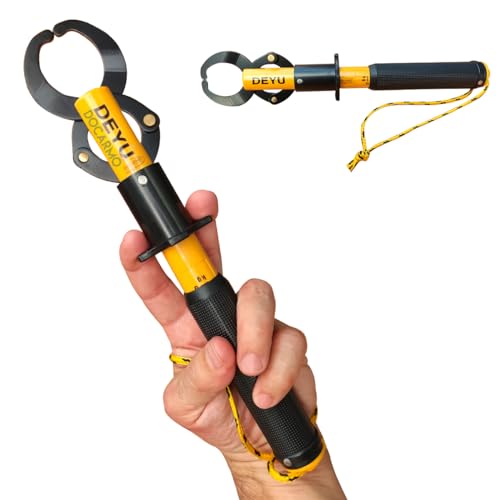 Alicate Pega Peixe Contenção Deyu Balança 21kg Pesca Deyu (Azul)