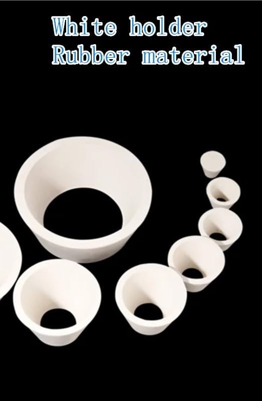 Laboratory Rubber/Silicone Funnel Holder 9 * 1/ Set of Buchner Funnel Holder is Resistant to High Temperature(9x75type pad)