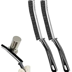 Persianas En Esquina Crevice Gap Cleaning Brush, Herramientas de Limpieza de Huecos de Ranura de Mano, cepillos de Limpieza de baño Edge Multifuncional, para Cleaning Gaps, Cocina, baño, Ventana (2 Pieces)