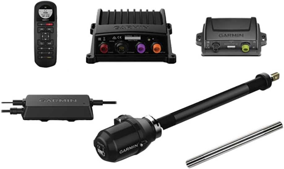 Garmin Kicker Autopilot Reactor 40 with Stainless Steel Tilt Tube