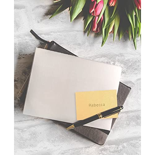 Mini Envelopes - 100-Count Bulk Gift Card Envelopes, Gold Business Card Envelopes, Bulk Tiny Envelope Pockets For Small Note Cards, 4 X 2.7 Inches #TOP1