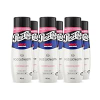 Sodastream Pepsi Max Creaming Soda Drink Mix, Max Taste, No Sugar, Makes 216 Servings, 440ml, Pack of 6