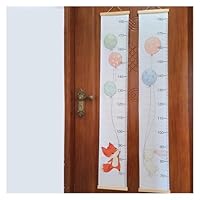 GMGQJST Height Chart For Kids Growth Height Chart Hanging Rule Wall Decor For Kids Room Removable Measurement Meter Gauge Children Interior Accessories Height Chart Wall Sticker(Cartoon fox)