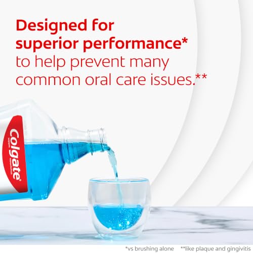 Colgate Total Alcohol Free Mouthwash, Peppermint, 500 mL - image 4