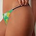 Fruit Pineapple Women's G-String Thong Sexy T Back Panties Fashion Bikini String Underwear XS