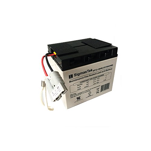 SigmasTek APC RBC7 Compatible Cartridge with 2X 12V 18Ah NB SP12-18 (NB) Batteries