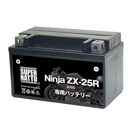 SUPRE NATTO �o�C�N�p�o�b�e���[ �J���T�L Ninja ZX-25R (2020�N��?)��p�o�b�e���[ KAWASAKI �X�[�p�[�i�b�g �����e�i���X�t���[ �V�[���h�^