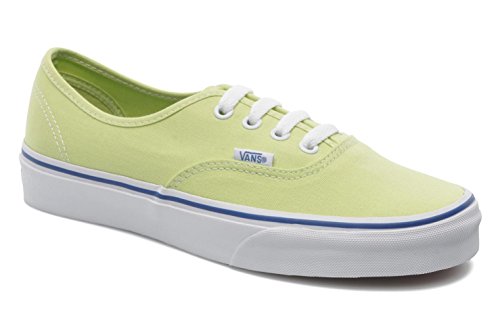Vans U Authentic Vert Baskets Confortables pour Éviter les Pieds Fatigués