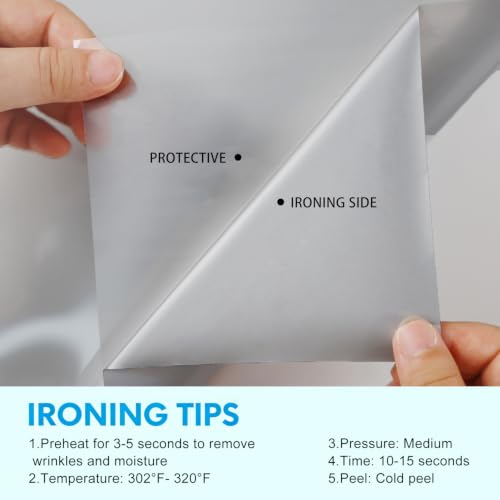 Image of HTV Iron on Vinyl 12Inch by 12ft Roll HTV Heat Transfer Vinyl for T-Shirt HTV Vinyl Rolls for All Cutter Machine - Easy to Cut & Weed for Heat Vinyl Design (Bright Silver, 12ft)