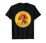 Crash Bandicoot Thumbs Up Star Spangled Logo T-Shirt