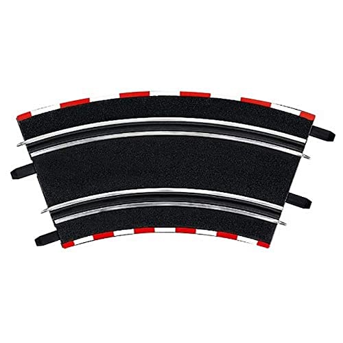 Carrera GO Virages relevés 2/45 inclinaison parfaite anti sortie de piste 4 rails