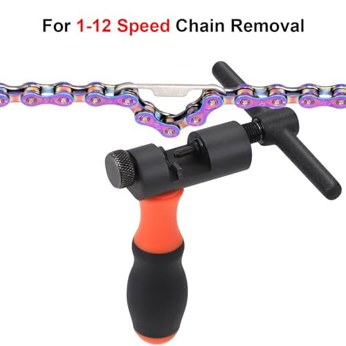 Image of Universal Bike Chain Tool Kit with Bike Breaker Main Chain Pliers Chain Checker for Road MTB Bike 1-12 Speed Chain Disassemble Chain Splitter and Breaker