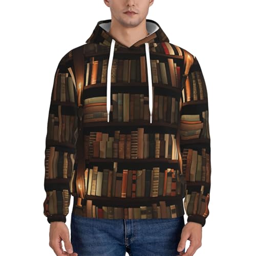 Sweat Mysterious Library imprimé original pull homme EdWal - 2