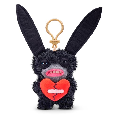 Candide, Fuggler, Key Rings, Lord Long Ears Black, Plush Keychain