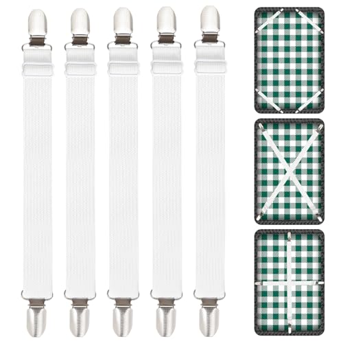 5�}�b�g���X�o���h�A51cm�`220cm�̒��߉\�ȕz�N���b�v�A�V�[�c�A�}�b�g���X�A�A�C������A�\�t�@�ɓK�����V�[�c�N���b�v(�z���C�g)