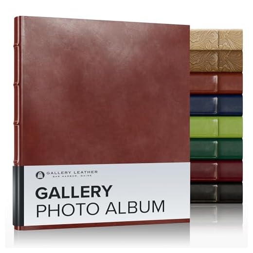 Gallery Leather 4x6 Photo Album