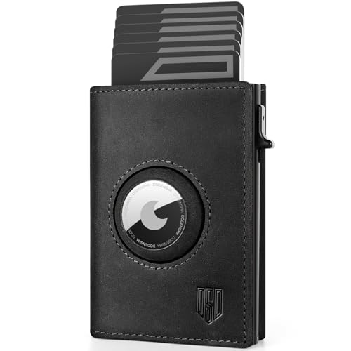DODENSHA® AirTag* Tarjetero Hombre Protección RFID I Cartera Hombre I Carteras para...