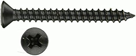 INSTALLBAY POH8112 - Screws Oval - Phillips Oval Head Screw #8 x 1 1/2 Inch Box of 500
