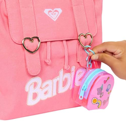 Barbie Clothes Set, School-Themed with Dress, 5 Acessories & Zippered Doll-Sized Backpack with Clip-On Ring - image 2