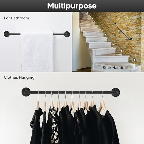 Garde-corps intérieur et extérieur pour sécuriser l'escalier de la maison
