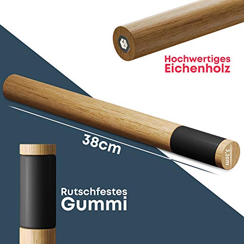 Satteltasche MTB Rovativ Rennrad Wandhalterung aus Holz