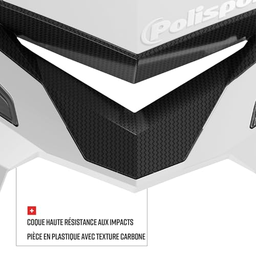 Optique E-BLAZE WH/BK à faisceau large pour conduite nocturne - 3