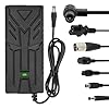 HPGAAVD 54,6V 2A Chargeur Trotinette Electrique pour Xiaomi 4 Ultra/4 Pro 2nd Gen/5, 5 Pro，48V Chargeur Universel Batterie Lithium avec 7 Connecteurs，Charge Rapide pour Hoverboard, E-Bike,Scooter