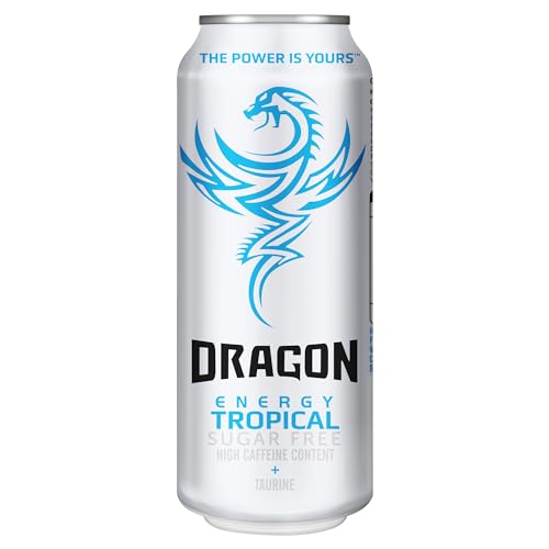 Dragon Energy Tropical Energy Drink 12 x 500ml Cans