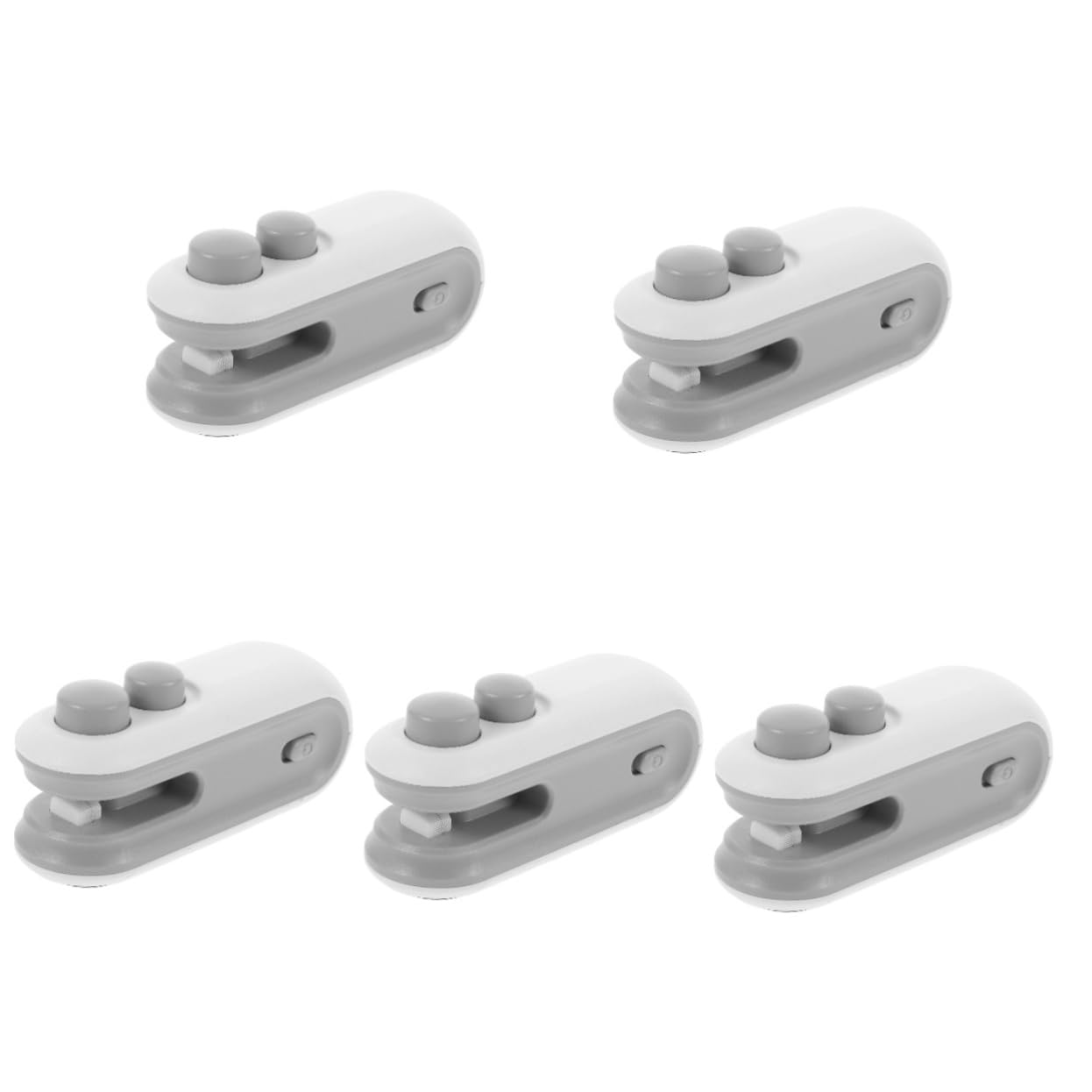 PRETYZOOM 5piezas Sellador De Bolsas Portátil Usb Mini Máquina De Sellado De Para Conservar Snacks y Alimentos Para y