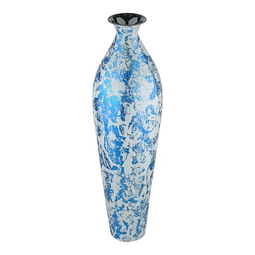 Image of 24 inches Metal Flower Vase for Home Decor Office Living Room Corner Decoration