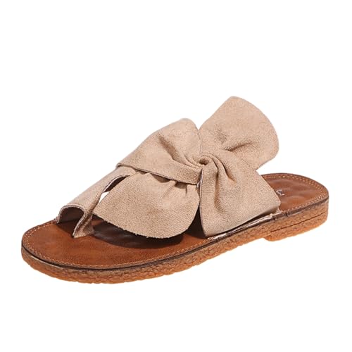 Women Non-Slip Plantar Fasciitis Beach Slippers,Summer Fashion Big Toe Foot Corrector Sandal,Flat Casual Orthopedic Flip Flops