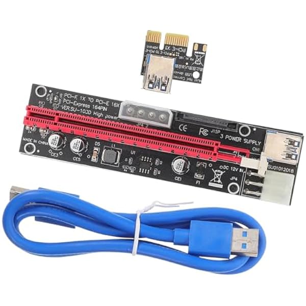 Mikikit Karta Rozszerzeń Pcie Ver009s 1x Do 16x Przewód Przedłużający Do Zastosowań Wewnętrznych Wysoka Kompatybilność