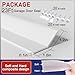Garage Door Seal Top and Sides - 23 Ft Garage Door Weather Stripping Side Seal, Heavy Duty Weatherproof TPE, Insulates, Prevents Drafts, Easy Installation for Homeowners and DIYers
